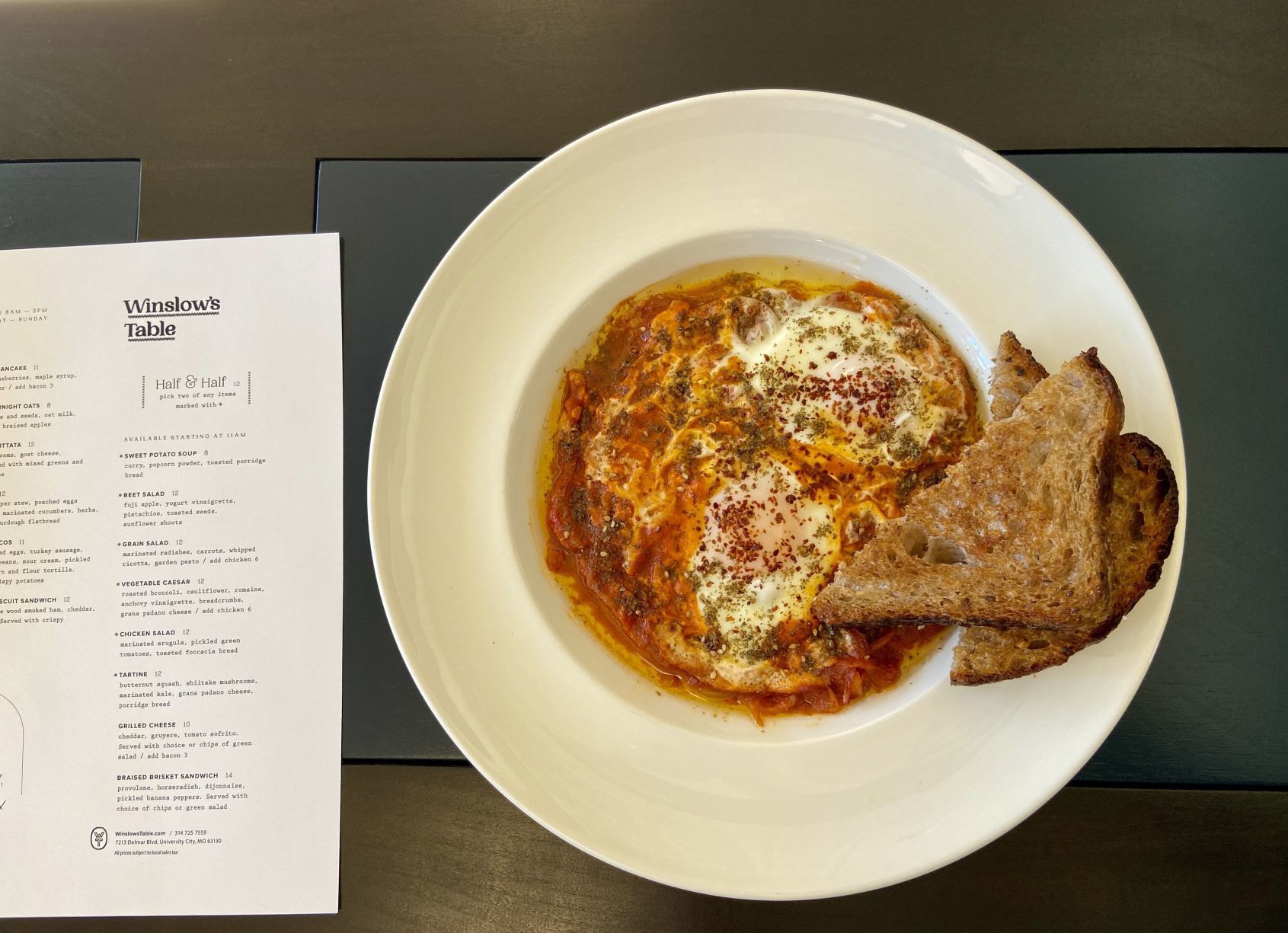 Winslow's Table shakshuka